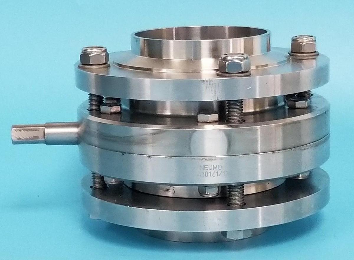 Used KRONES NEUMO 0023383592 STAINLESS STEEL DN25 VALVE 2-1/2'' 1.4301/1 *REBUILT*