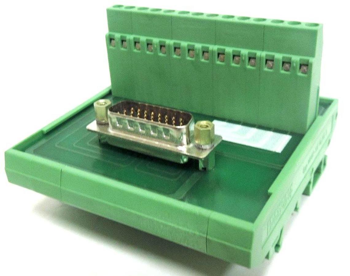 Used PHOENIX CONTACT FLKM HDSUB 26/M VARIOFACE MODULE 5528354, 26POS 79MM
