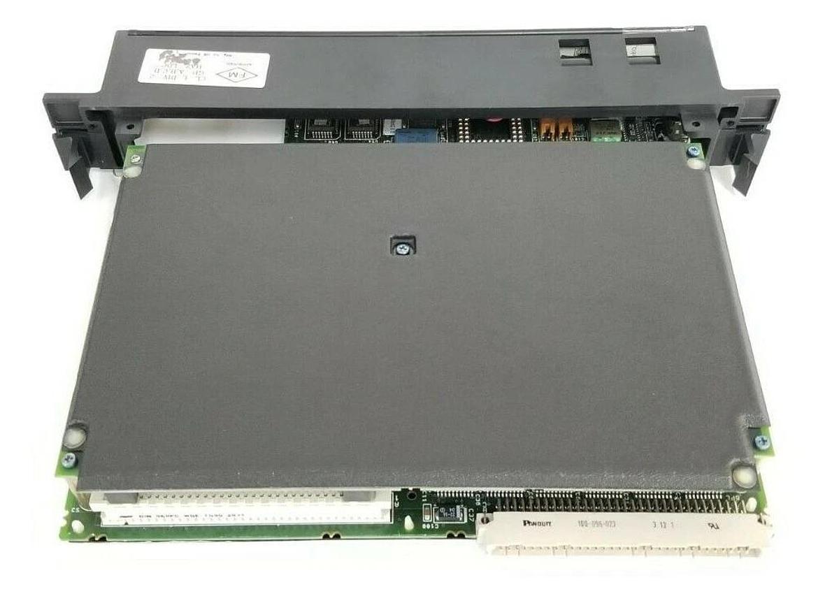 Used GE FANUC IC697CPU781-HA CPU MODULE W/ IC697MEM731D 128KB CMOS MEM (NO KEYS)