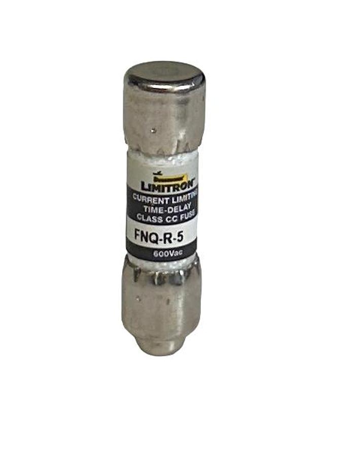 Used 10 COOPER BUSSMANN FNQ-R-5 / FNQR5 CC-TRON CLASSIC CC FUSES 5A NSMP