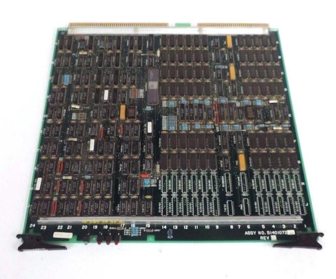 Used HONEYWELL 51401072-300 MEMORY BOARD QMEM-3, REV. A, 51401072300