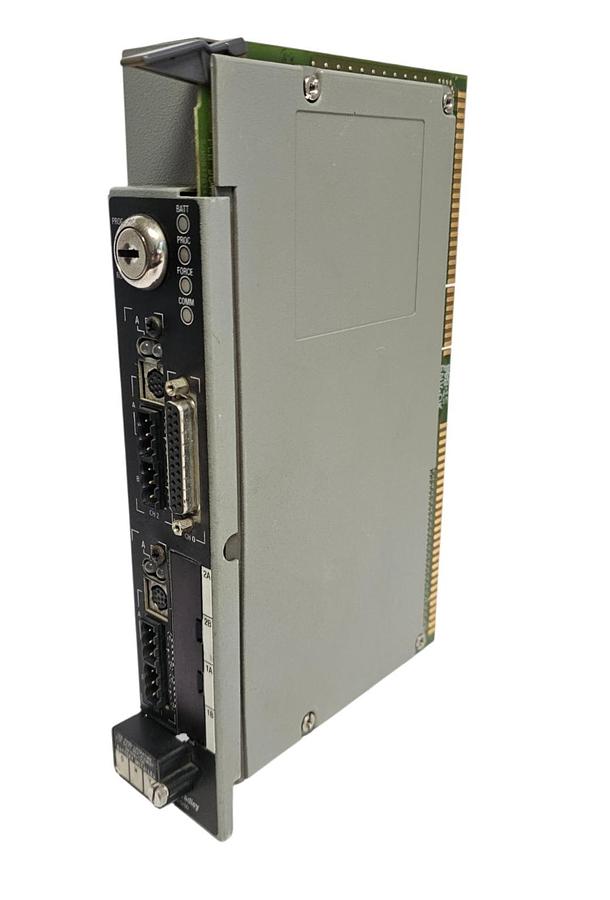 Used ALLEN BRADLEY 1785-L80B /E PLC-5/80 PROCESSOR MODULE REV. D01 F/W REV. B SER. E