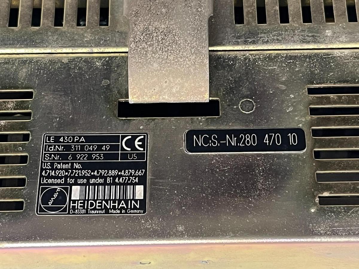 Used HEIDENHAIN LE 426 PB Logic Unit PLC Controller LE426PB Id. Nr. 312 284-01