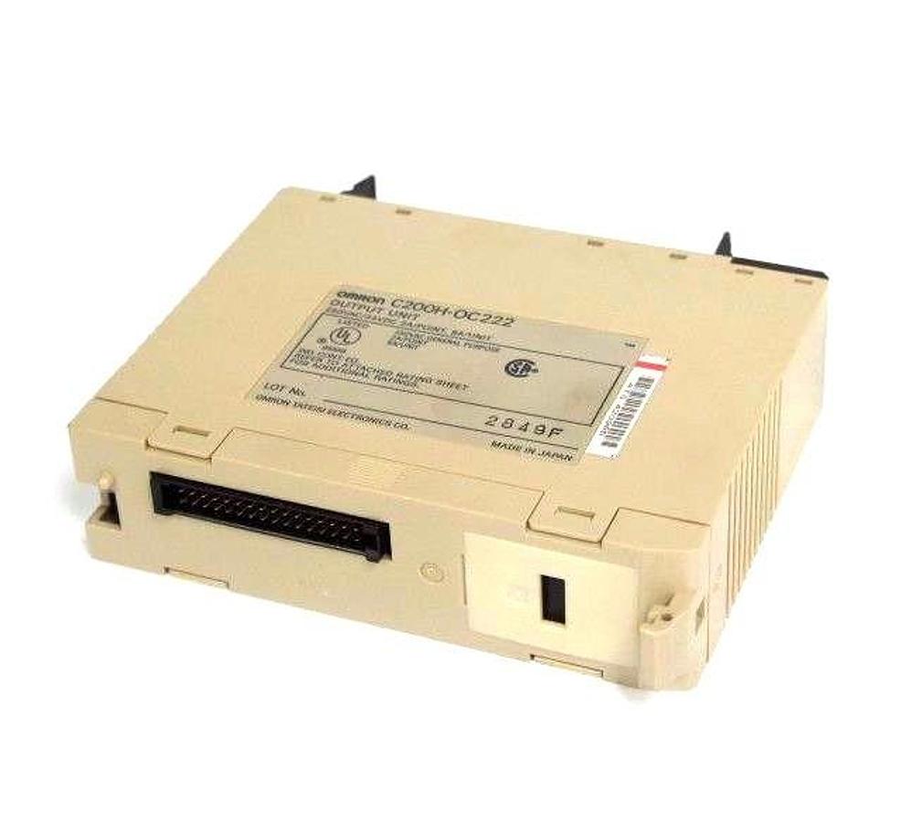 Used REPAIRED OMRON C200H-OC222 OUTPUT MODULE UNIT 250VAC/24VDC, 2A/POINT, 8A/UNIT