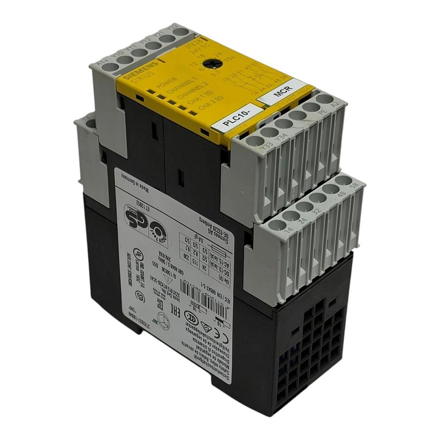 Used Siemens 3TK2827-1BB40 SIRIUS Safety Relay 24VDC 0.5-30s Delay 3TK28271BB40