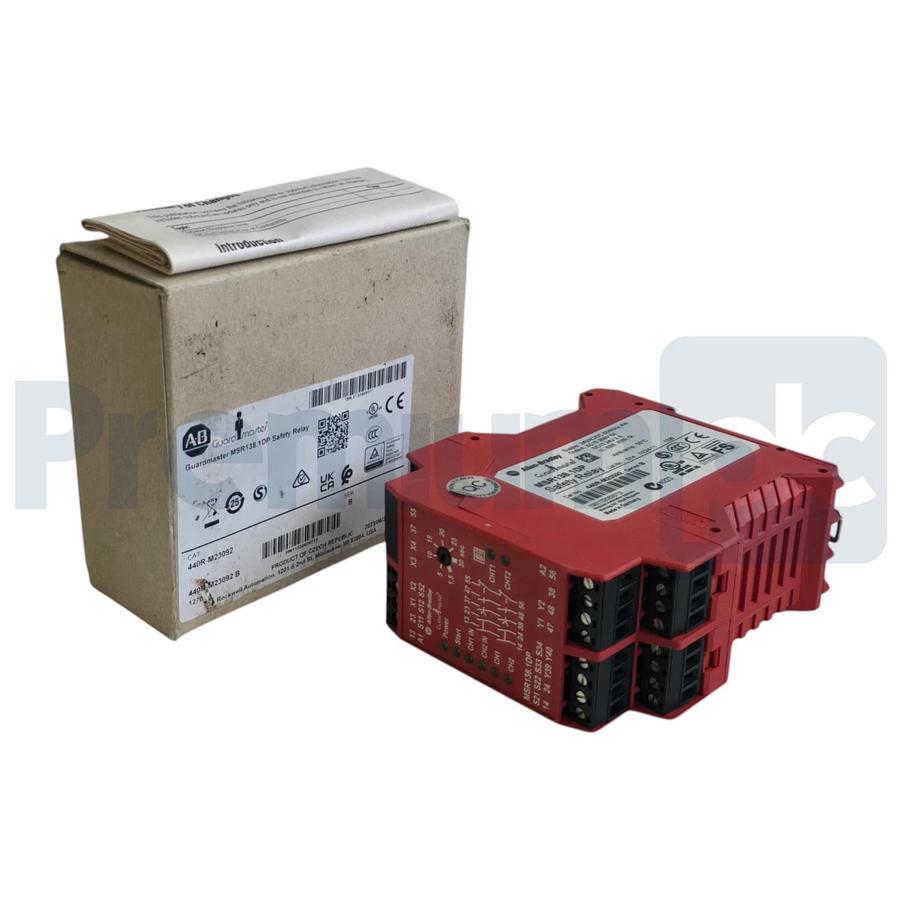 Allen-Bradley 440R-M23092 /B Guardmaster MSR138.1DP Safety Relay 24V AC/DC NSMP
