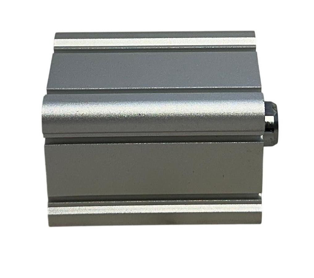 Used SMC CDQ2B40-35DZ / CDQ2B4035DZ Compact Pneumatic Cylinder / Double-Acting NSNP
