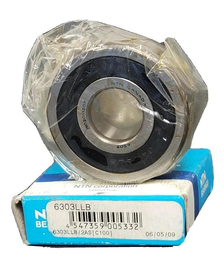 Used LOT OF 2 NIB NTN 6303LLB SMALL SIZE BALL BEARING