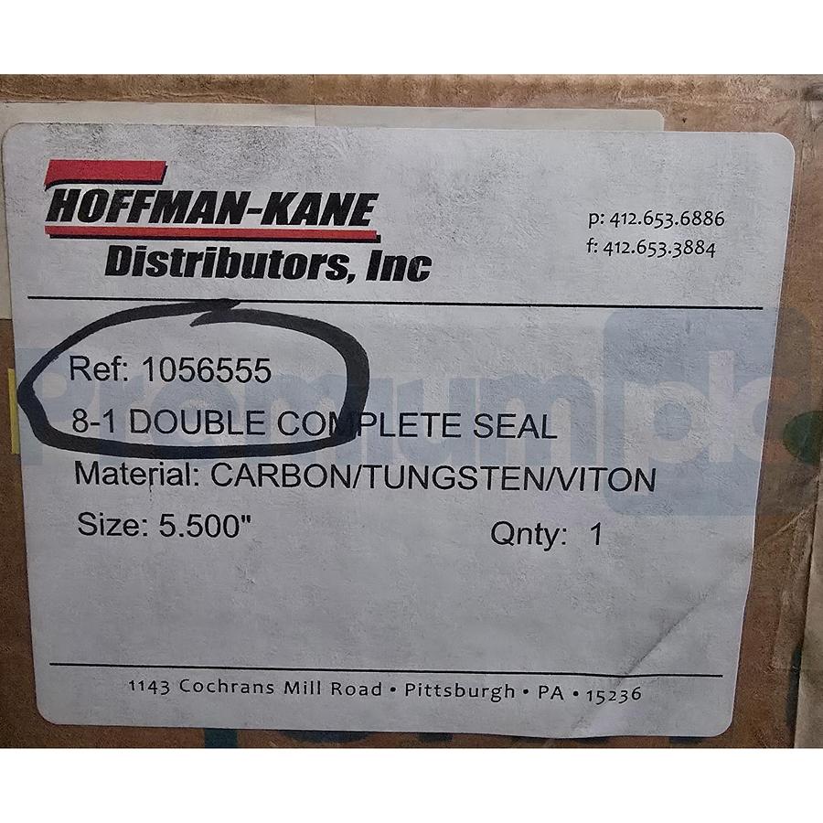 Used John Crane M17689 Type 8-1 5.500" Double Mechanical Seal Assembly 511-1315/316