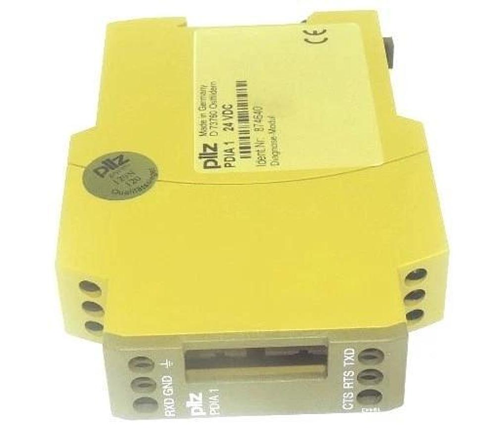 Used NIB PILZ PDIA 1 SAFETY RELAY IDENT. NR: 874640, 24VDC, PDIA 1 24VDC, PDIA124VDC