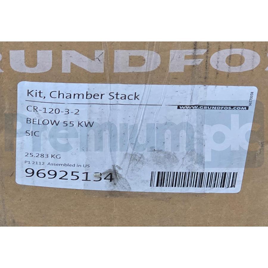 Grundfos 96925134 | CR-120-3-2 Chamber Stack Kit Below 55kW, SIC CR12032 NSMP
