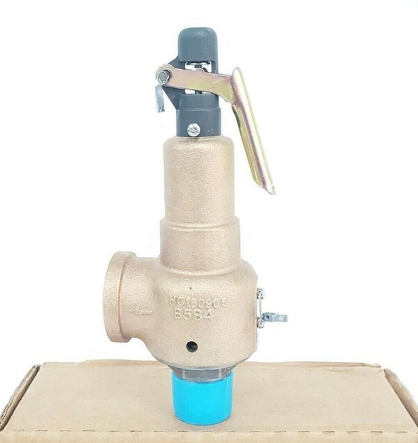 NIB KUNKLE 6030FEM01-LM SAFETY RELIEF VALVE, 45PSI, 6030FEM01-LM-0045, 1"