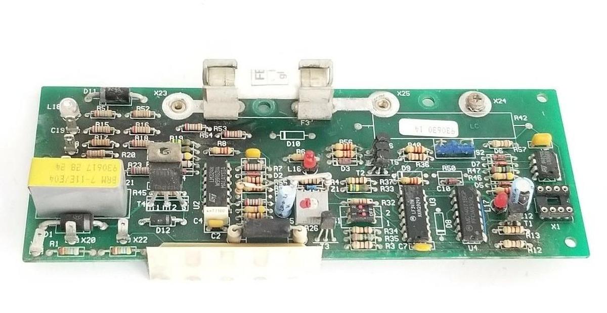 Used BERGES BRM 7-11E/E04 CIRCUIT BOARD 930630-14, 930617-28-24, BRM7_11/E