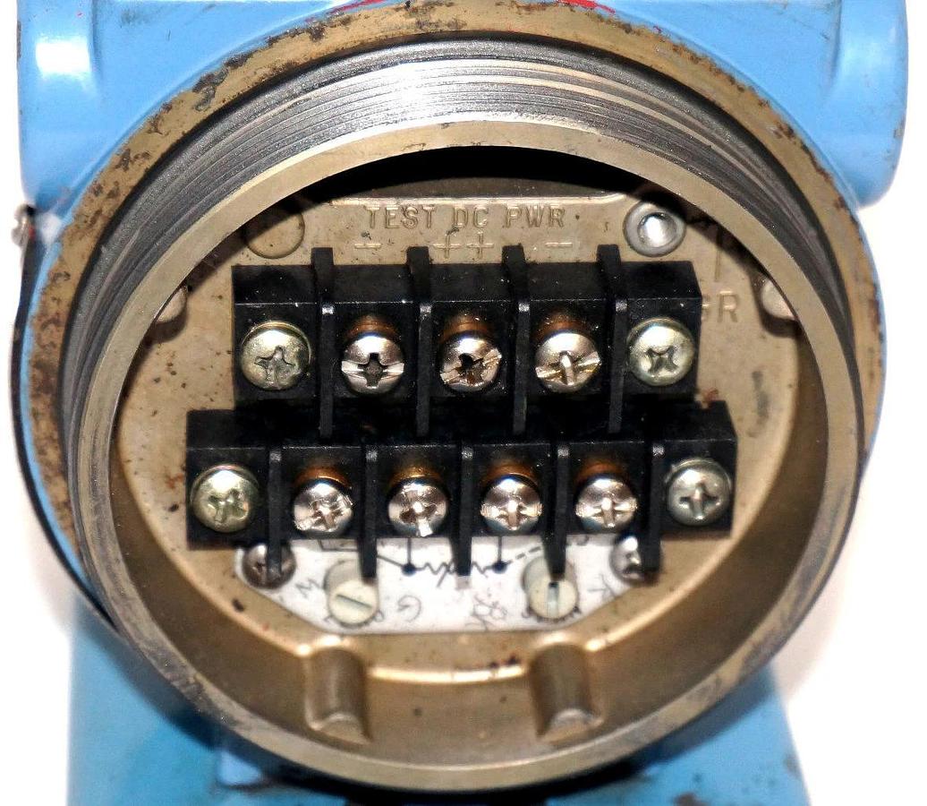 Used ROSEMOUNT 0444RL1U1A1NA TEMPERATURE TRANSMITTER SPAN: 25/75 DEG. C
