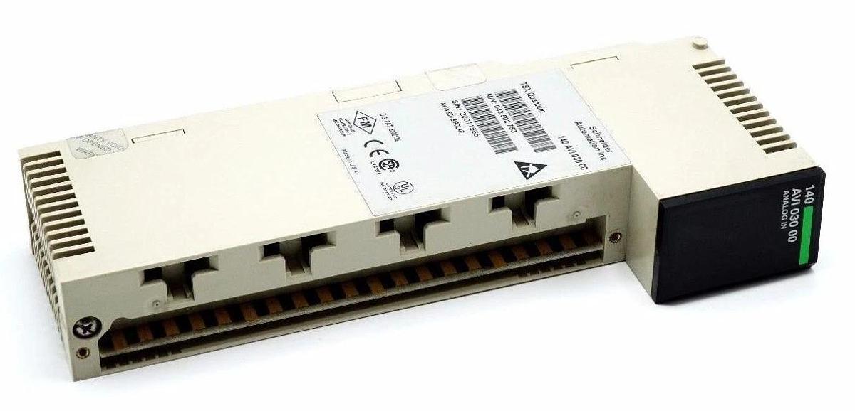 Used SCHNEIDER MODICON 140AVI03000 TSX QUANTUM ANALOG INPUT 043502753 140-AVI-030-00