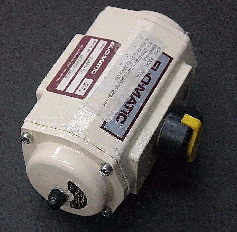 NEW EL-O-MATIC ESA40-6/A PNEUMATIC ACTUATOR SPRING RETURN 120PSIG ELOMATIC
