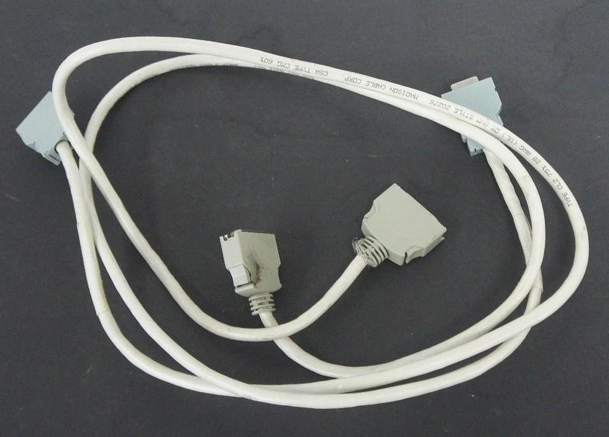 Used LOT OF 2 GE FANUC IC800CBL001A DIGITAL SERVO COMMAND CABLES