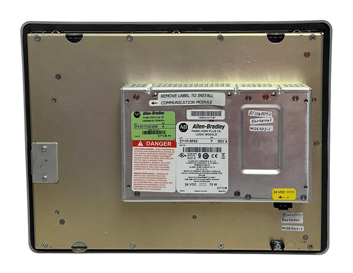 Refurbished ALLEN BRADLEY 2711P-T12C4D6 /A PanelView Plus 1250 TERMINAL TOUCH ENet REMAN *