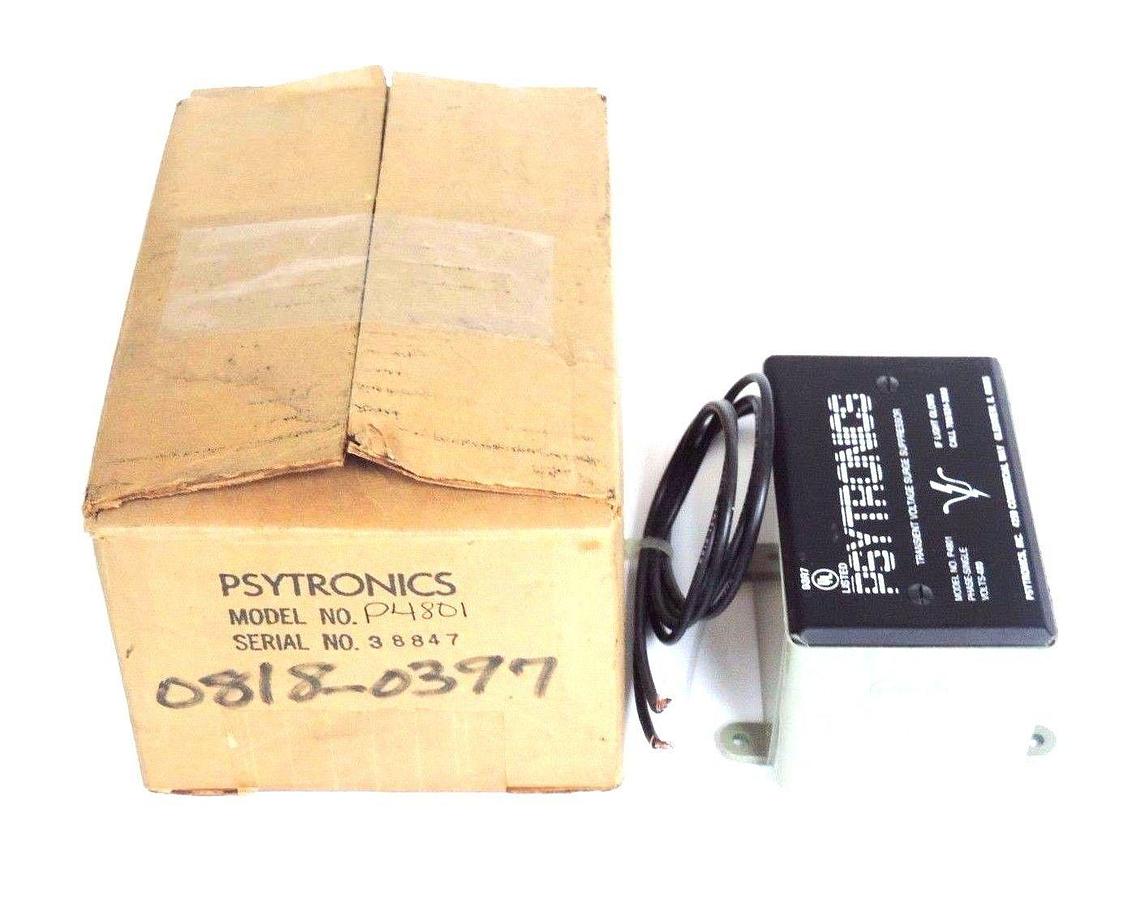 Used NIB PSYTRONICS P4801 TRANSIENT VOLTAGE SURGE SUPPRESSOR 480V
