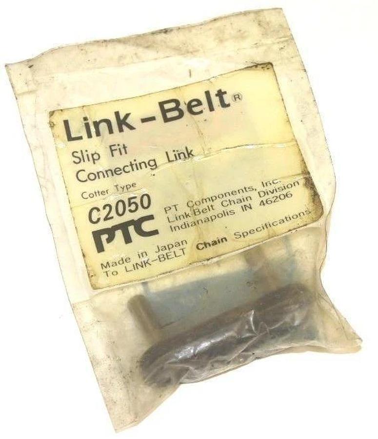 Used LOT OF 3 NEW PTC LINK BELT C2050 COTTER TYPE SLIP FIT CONNECTING LINKS