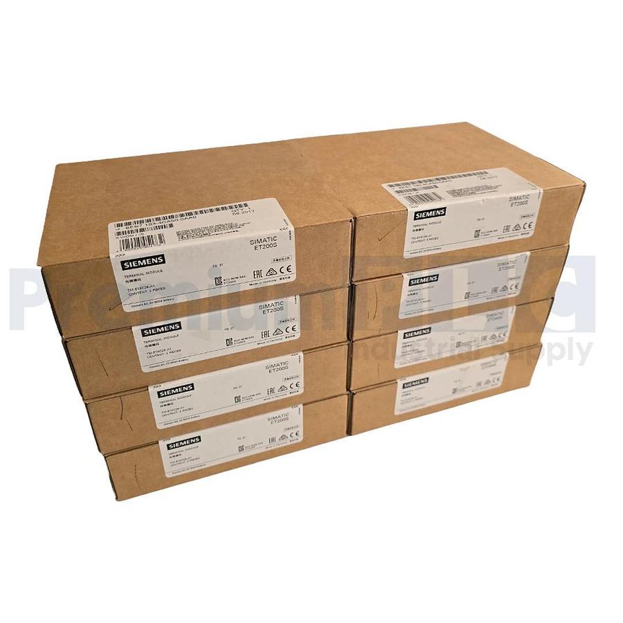 Used LOT OF 8 BOXES SIEMENS 6ES7193-4CA50-0AA0 SIMATIC ET200S TERMINAL MODULES NSFS