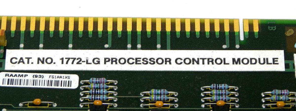 Used ALLEN BRADLEY 1772-LG PROCESSOR CONTROL MODULE 1772LG