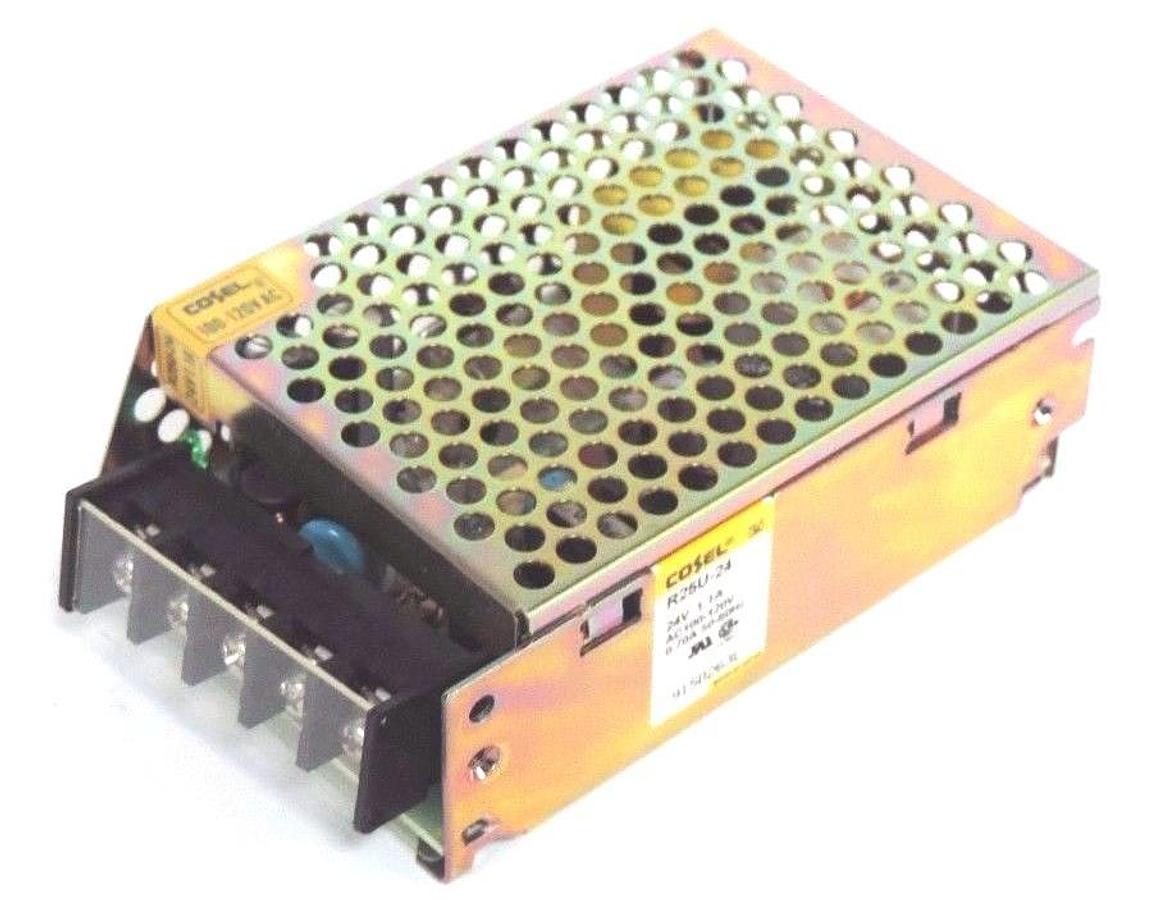 NIB COSEL R25U-24 POWER SUPPLY R25U24, R/RR SERIES R/RR25
