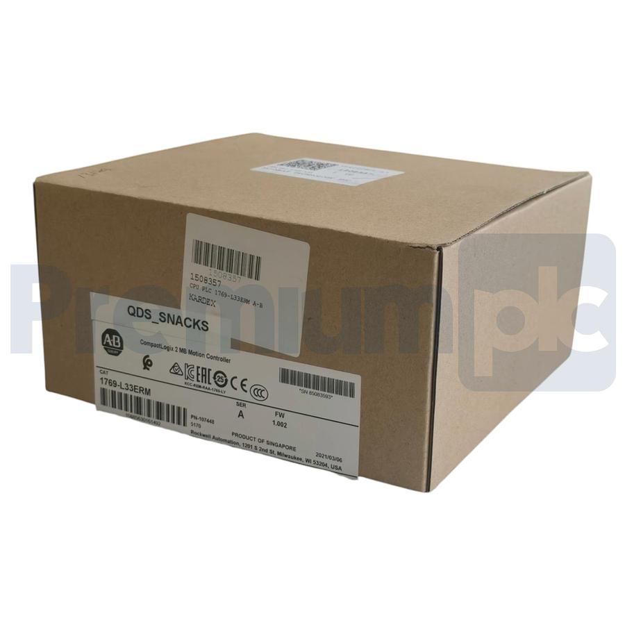 Used Surplus Allen Bradley 1769-L33ERM /A CompactLogix 5570 L3 2MB Motion Controller