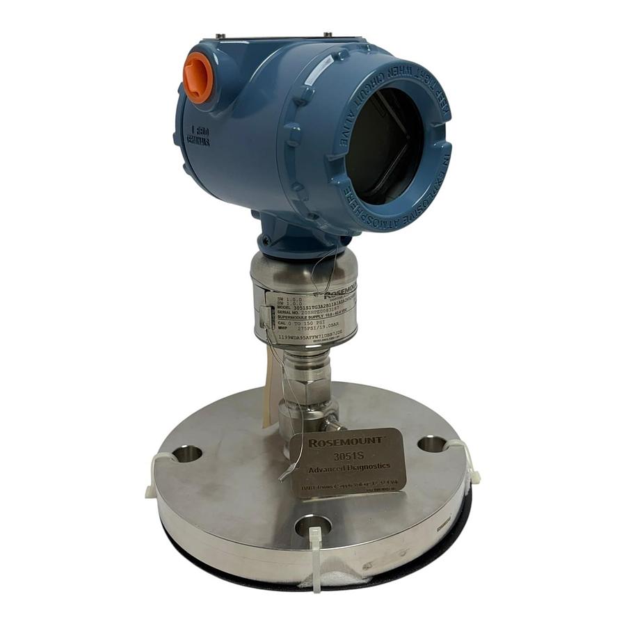 Used Rosemount 3051S Pressure Transmitter 3051S1TG3A2B11A1ADA2M5Q4HR5 1199WDA95A