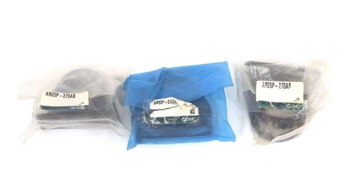 LOT OF 3 NEW SMC AR20P-270AS BRACKET ASSEMBLIES AR20P270AS