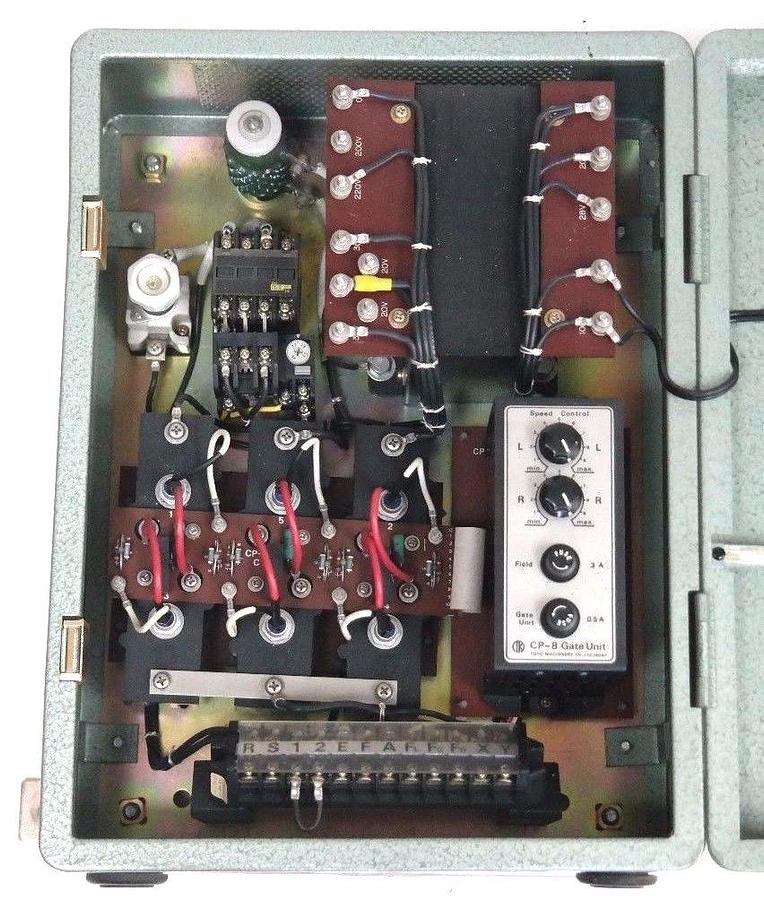 Used TOYO MACHINERY KIKAI CP-8 THE.P.R CONTROL PANEL NO 760
