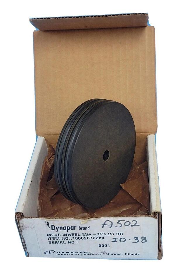 Used NIB DYNAPAR 83A-12X3/8 BR MEAS WHEEL