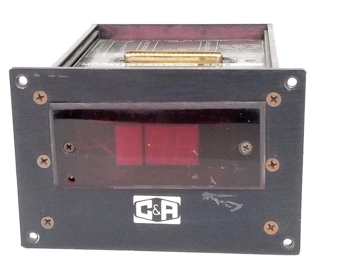 Used C & A PRODUCTS PCEF-359-DP0K DISPLAY PCEF-359-DPOK, 115V 50/60HZ