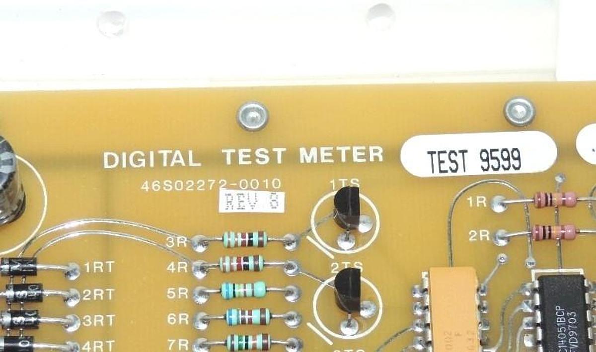 Used NEW LOUIS ALLIS 46S02272-0010 REV 8 DIGITAL TEST METER