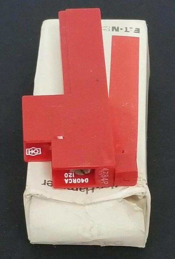 NIB CUTLER HAMMER D40RCA120 REED RELAY COIL 1P, 120VAC