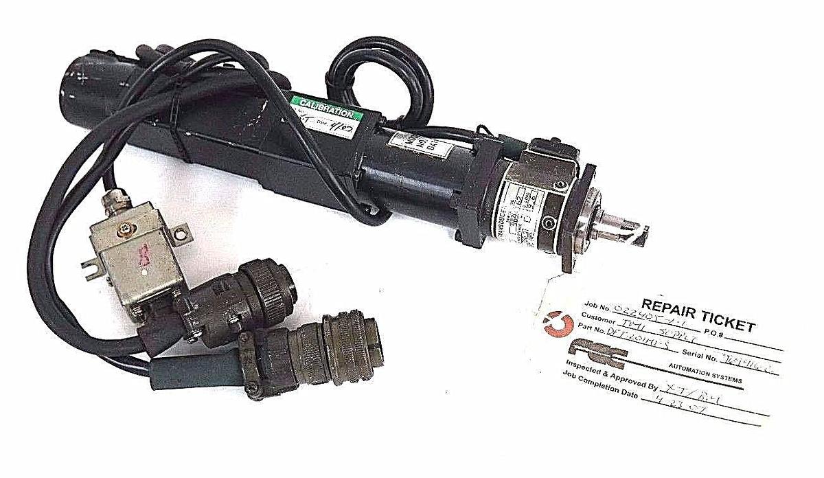 Used REPARED FEC INC. DFT-201M1-S NUT RUNNER W/ TD-20-DFS TORQUE TRANSDUCER