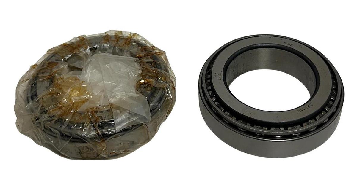 2 FAG 32011X OEM SINGLE-ROW TAPERED ROLLER BEARINGS 55x90x23mm NSNP