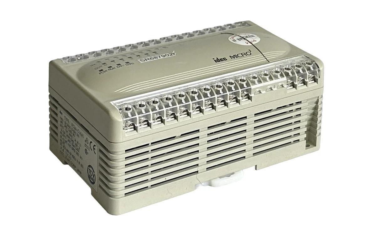 Used IDEC FC2A-C16A1 / FC2AC16A1 MICRO3 PLC CONTROLLER 100-240VAC 50/60Hz 30VA