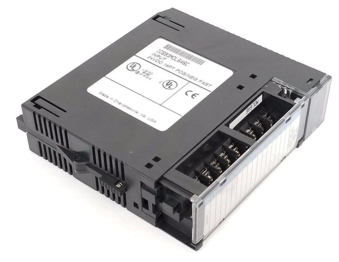 Used GE FANUC IC693MDL646C INPUT MODULE 24VDC 16PT POS/NEG FAST