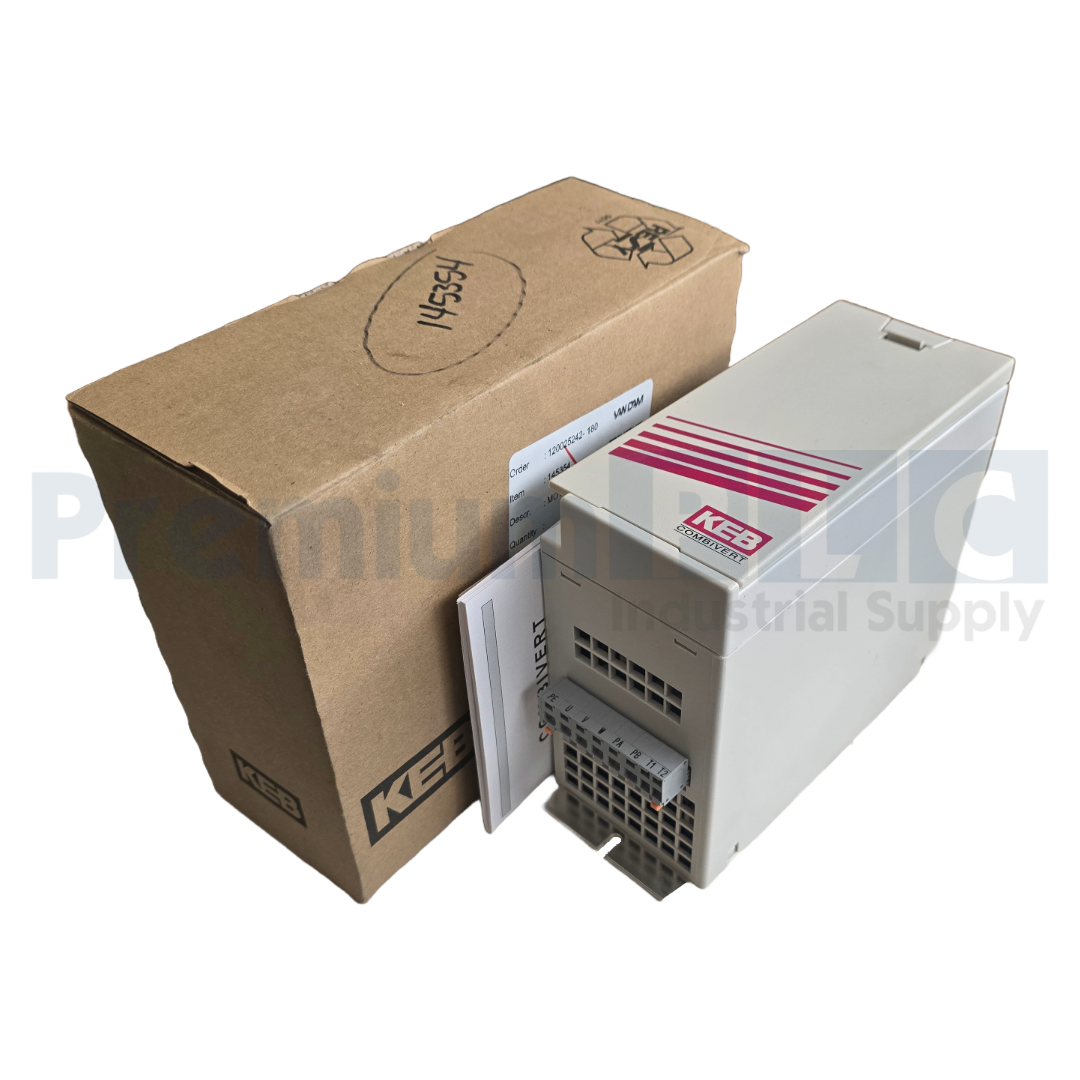 Used NEW KEB 07F5B3A-390A COMBIVERT F5 AC DRIVE 0.75kW 3PH 50/60HZ 400VAC 3.6A NSMP