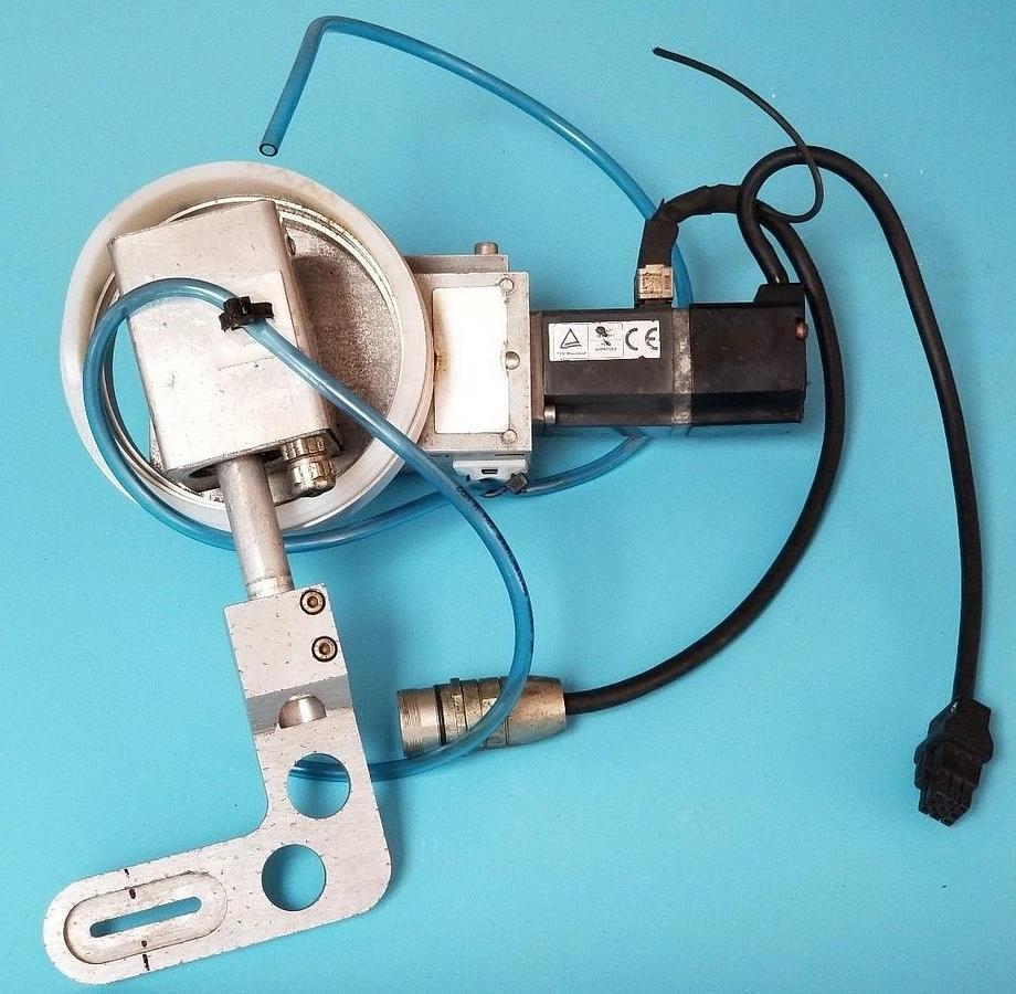 Used MITSUBISHI HC-MFS13-S13 AC SERVO MOTOR ASSEMBLY 3AC, 105V, 0.9A, 100W HCMFS13S13