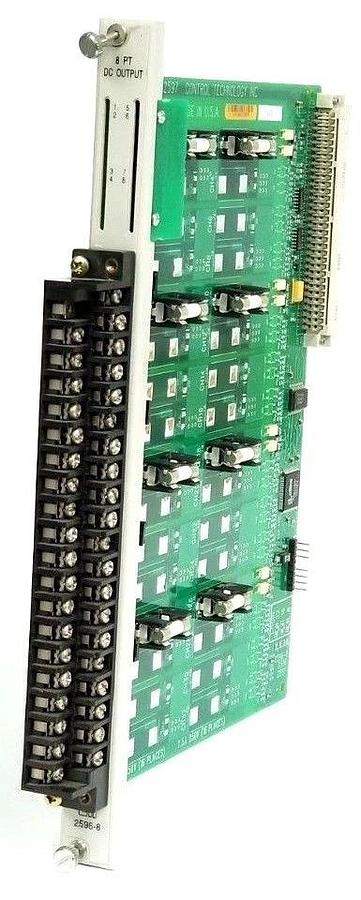 Used CONTROL TECHNOLOGY INC. 901C-2597 DC OUTPUT MODULE 2596-8 2596 2597 901A-16LED