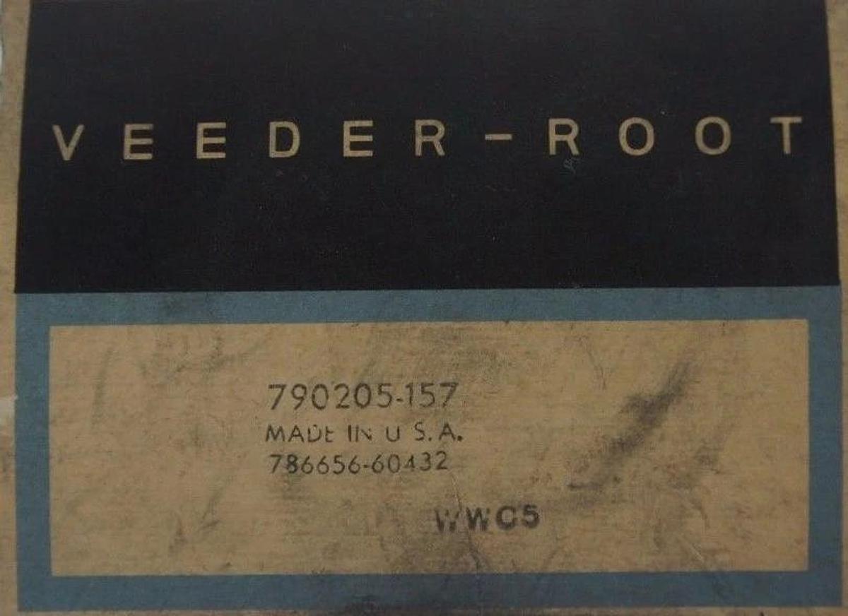 NIB VEEDER-ROOT 790205-157 COUNTER MODULE 12VDC, 3 WATT, 790205157