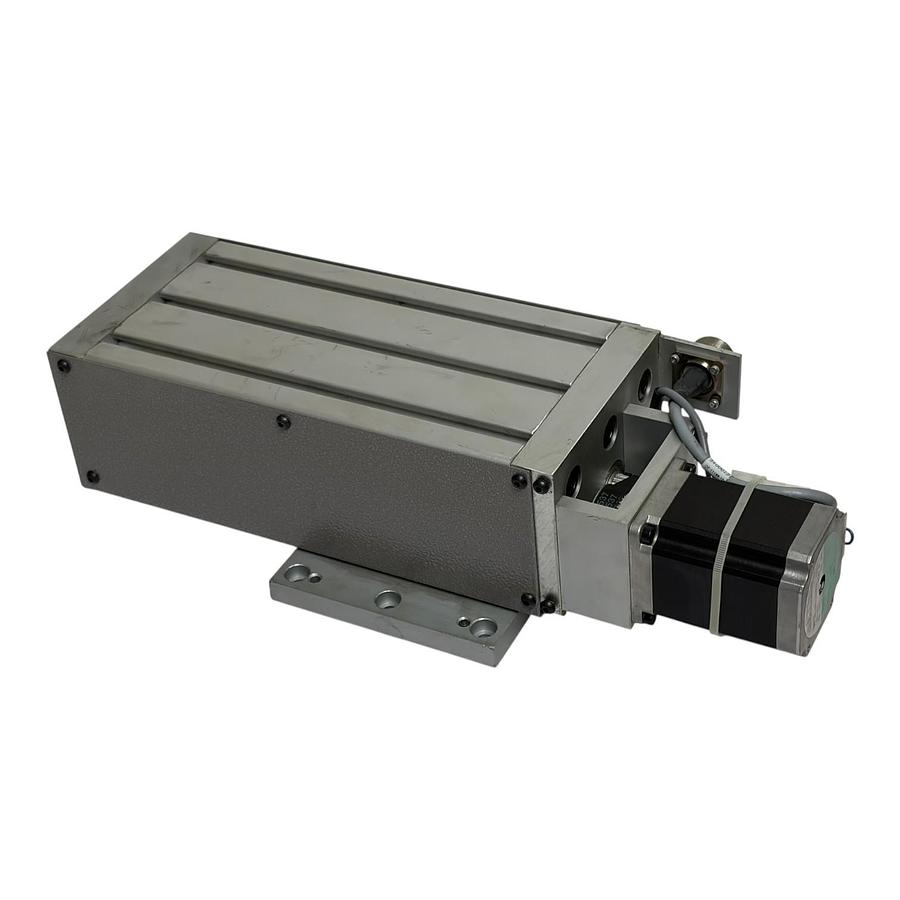 Used Freer Tool Z Axis Linear Slide 100mm Sanyo Denki Stepper Motor 55-506-1407