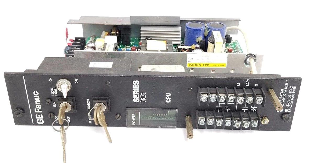 Used GE FANUC A20B-9000-0710/08A SERIES SIX CPU TYPE: A20B-9000-0710, IC600-PM500L