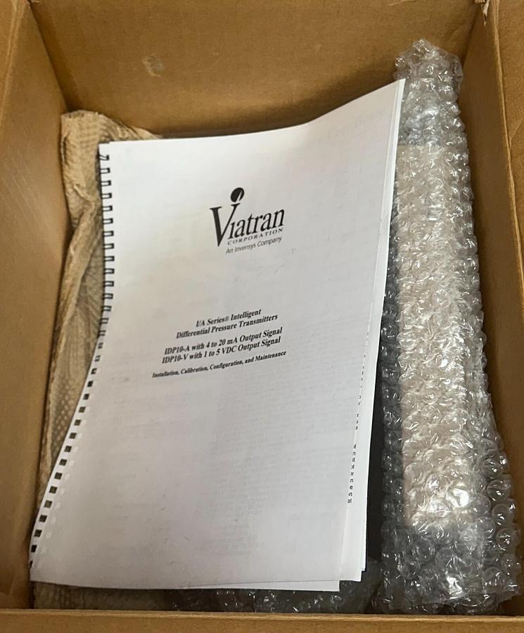 Used INVENSYS VIATRAN IDP10-A22A11F-M1 / IDP10A22A11FM1 INTELLIGENT TRANSMITTER NSMP