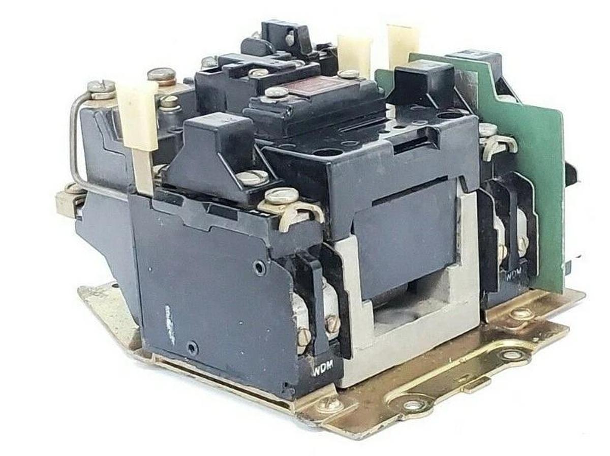 Used ALLEN BRADLEY 709-BOD103 SER. K SIZE 1 STARTER W/ (3) W46 ELEMENTS, 1494-F1
