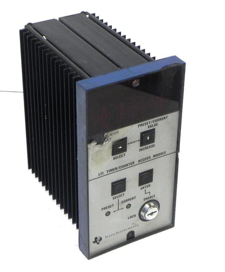 Used TEXAS INSTRUMENTS 5TI-3201 DIGITAL COUNTER MODULE 5TI3201