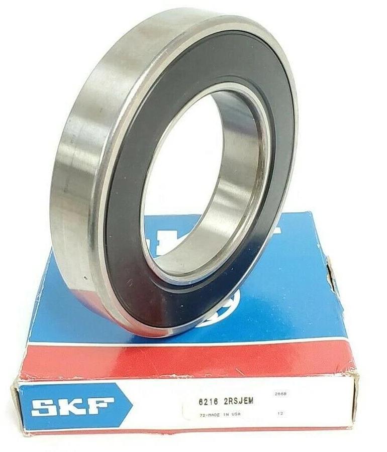 Used NIB SKF 6216 2RSJEM RADIAL/DEEP GROOVE BALL BEARING 62162RSJEM