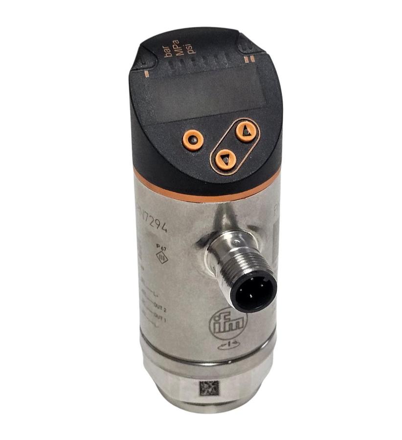 Used NEW IFM PN-010-REN14-QFRKG/US/ /V (PN7294) IO-Link PRESSURE SENSOR 18-30VDC